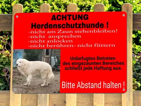 Hunde ACHTUNG Herdenschutzhunde Bild