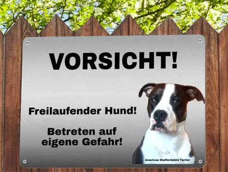Hunde Betreten auf eigene Gefahr! Bild