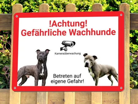 Hunde Gefährliche Wachhunde Bild