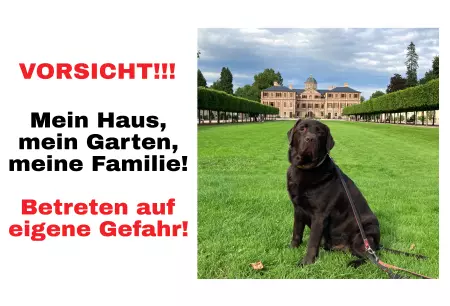Hunde Mein Haus, mein Garten, meine Familie! Bild