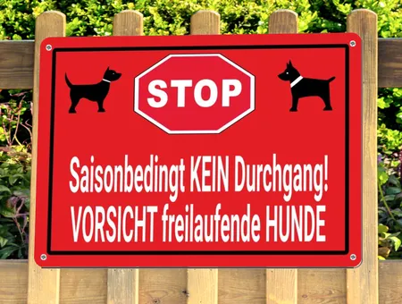 Hunde STOP Hunde Bild