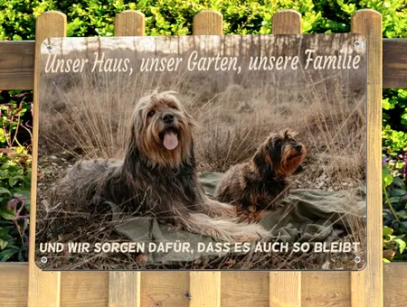  Hunde Unser Haus, ... Bild