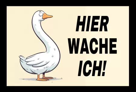 Tiere Hier wache ich! Bild