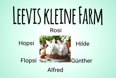Tiere LEEVIS KLEINE FARM Bild
